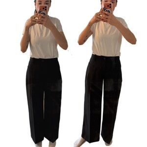 Aligne Black Wide Leg Women's Pants